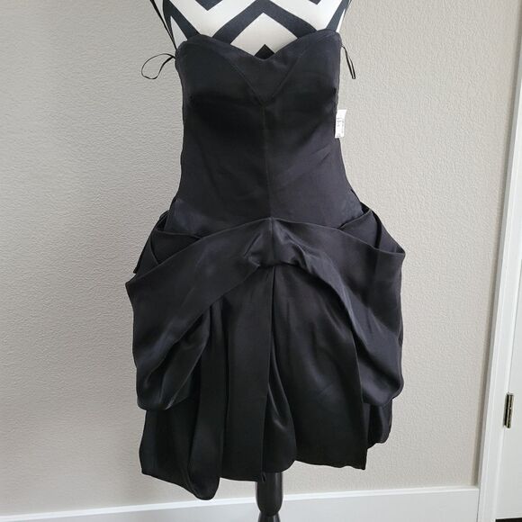 New ALEXANDER MCQUEEN strapless runway dress 42 IT - Picture 1 of 16